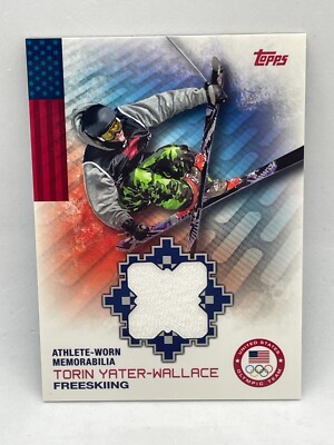 2014 Topps US Olympic Team Torin Yater-Wallace Memorabilia Card OR-TYW