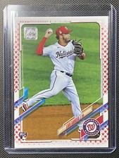 2021 Topps Series 1 Luis Garcia Rc Independence Day /76 Washington Nationals