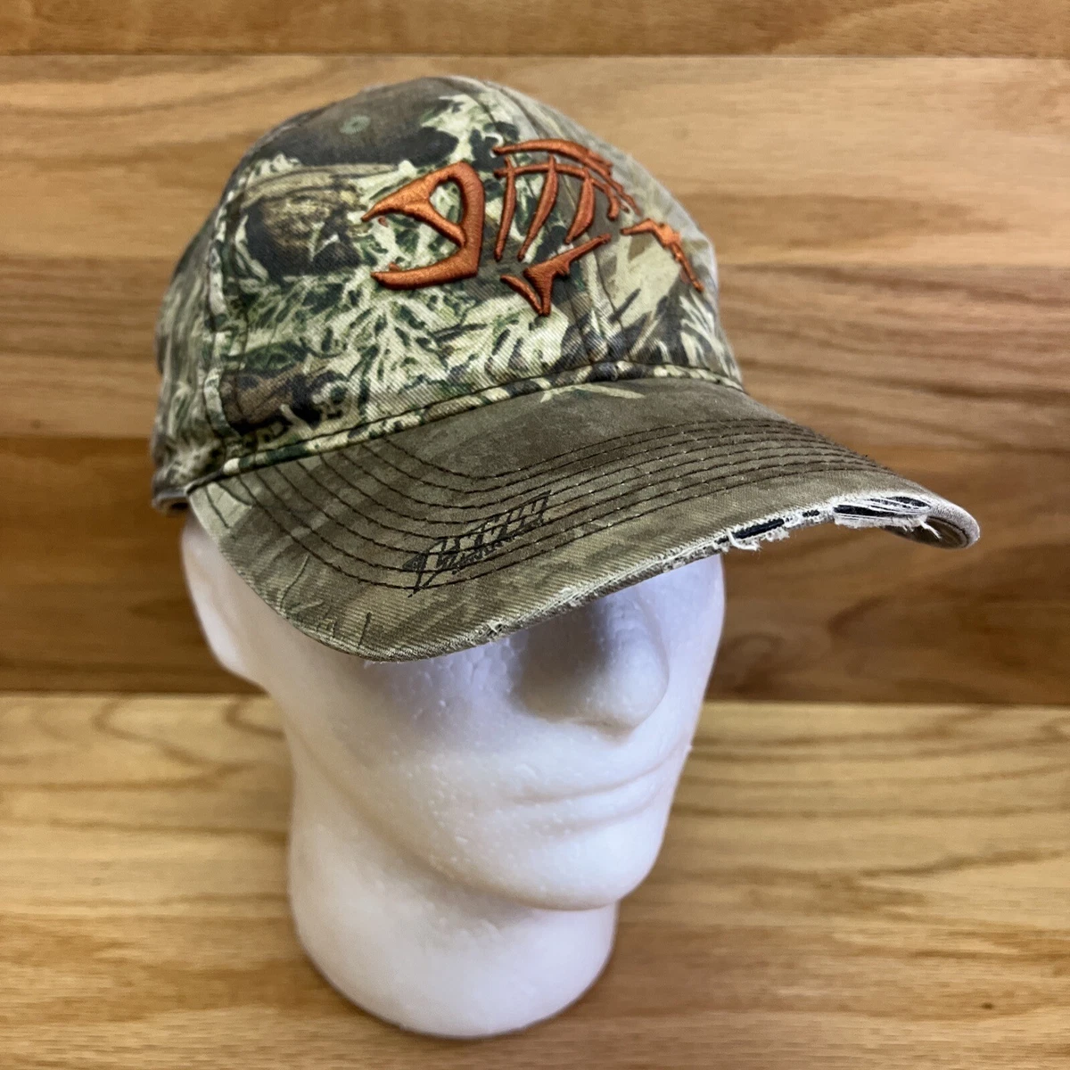 G. Loomis Camouflage Fishing Hat Cap Adjustable Embroidered Fish