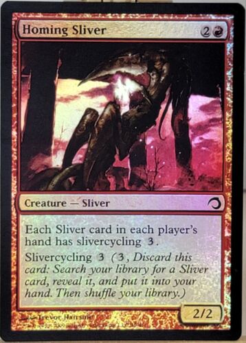 Homing Sliver FOIL Premium Deck Series: Slivers PLD Red Common MTG CARD - Picture 1 of 2