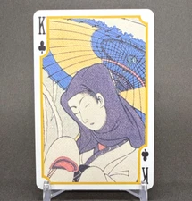 Kitagawa Utamaro Ukiyo-e Playing Cards Japan Club K