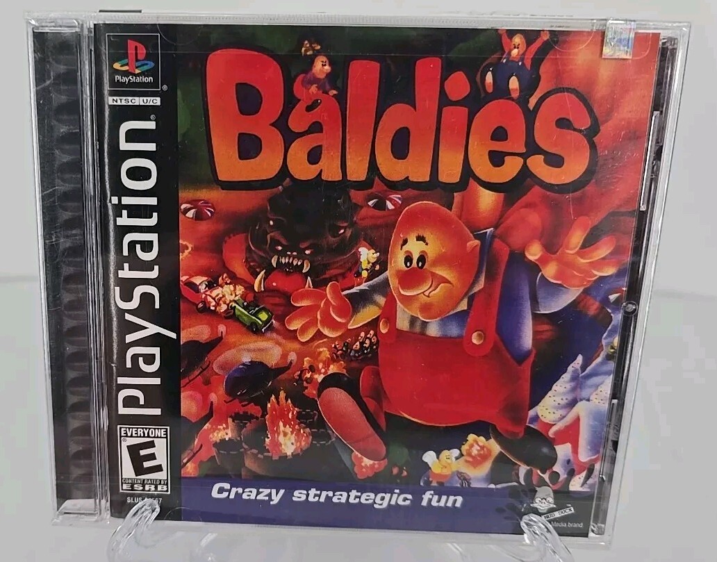 Baldies Bethesda Zenimax Sony Playstation 1 PS1 Brand NEW SEALED!