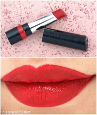 RIMMEL LONDON THE ONLY ONE LIPSTICK, LASTING FINISH # 510 ''BEST OF THE BEST''