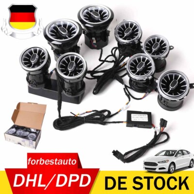 64 Farben Front Rear Air Vent LED Umgebungslicht für E-Klasse W213 S213 DE