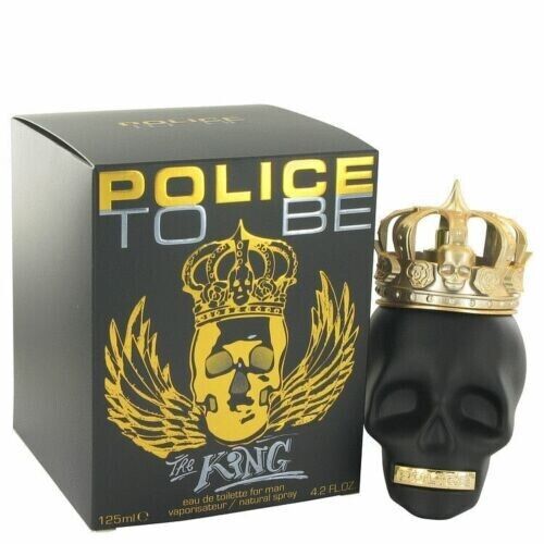 Police To Be The King Cologne By Police Colognes Eau De Toilette Spray 4.2 oz - Picture 1 of 1