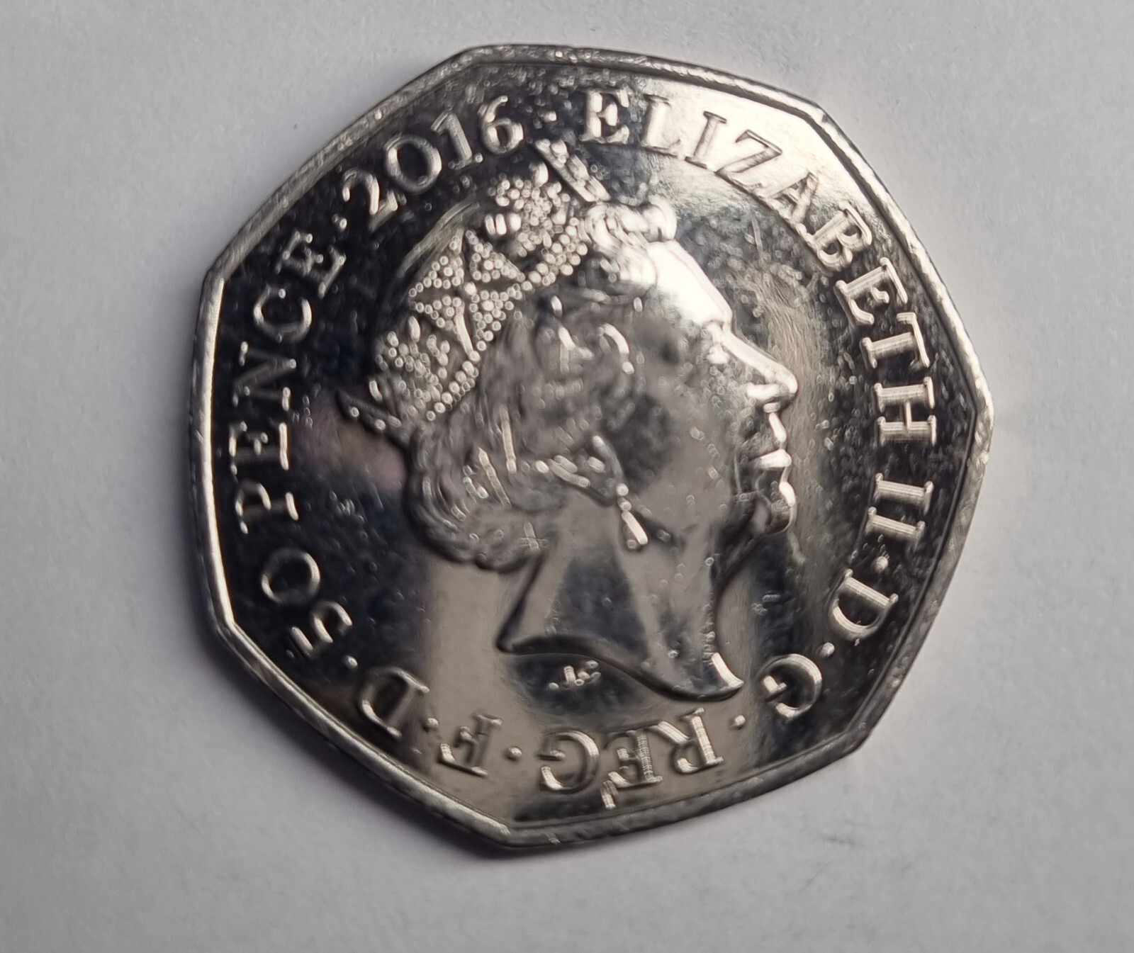 VERY RARE 50p valuable Peter rabbit half whisker | eBay UK
