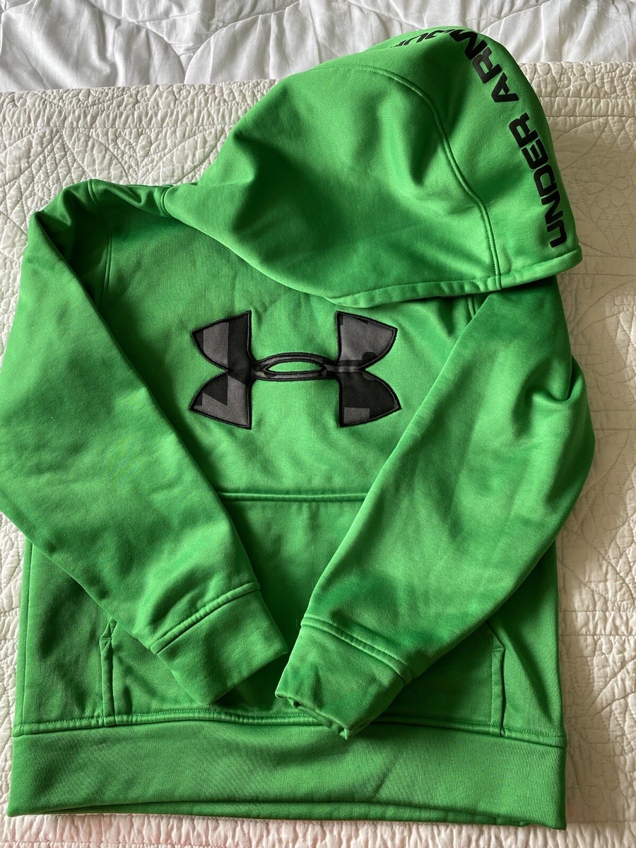 Under armor green hoodie clearance