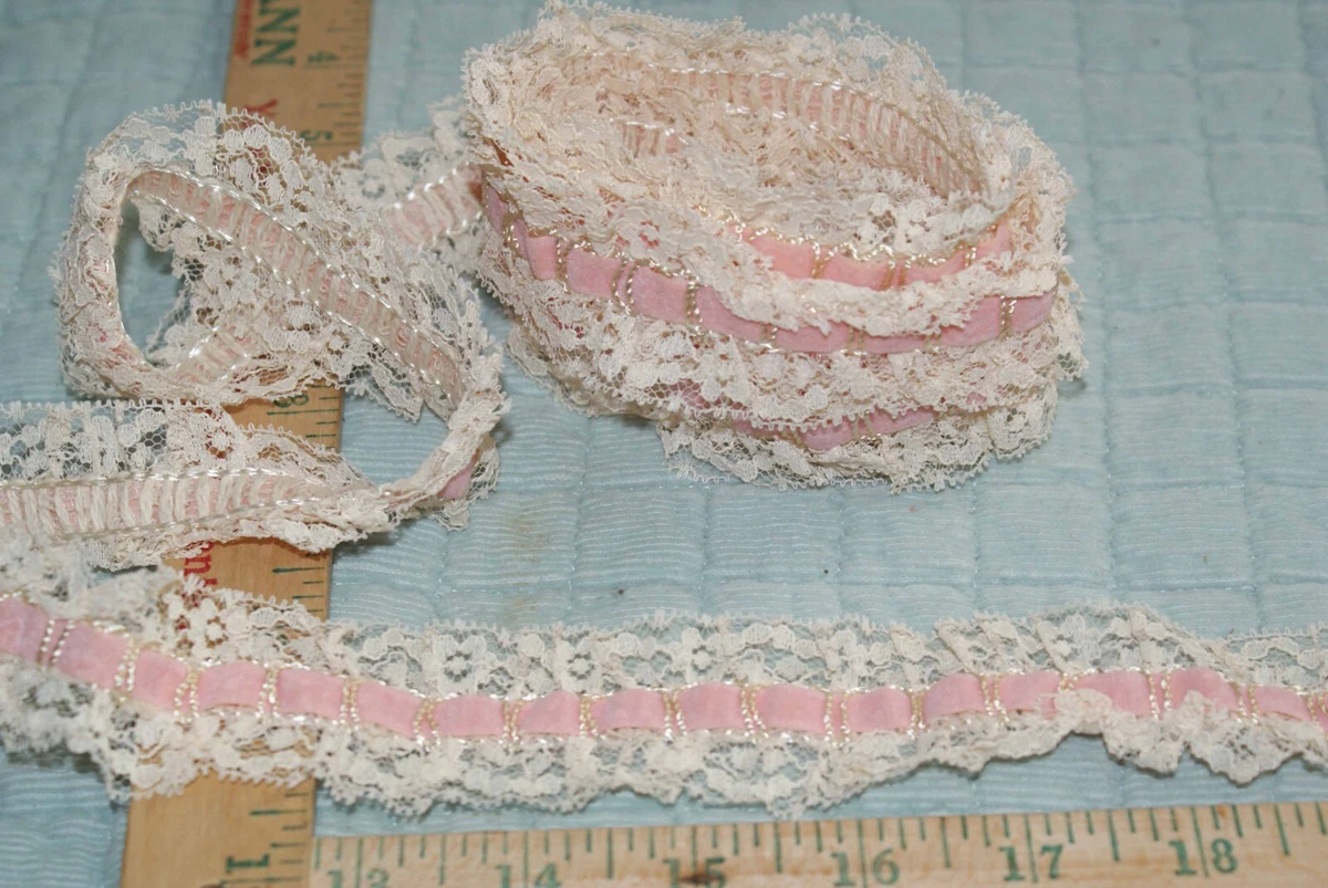 Velvet Ribbon Lace Craft Ribbon Vintage Lace Ribbon For Christmas