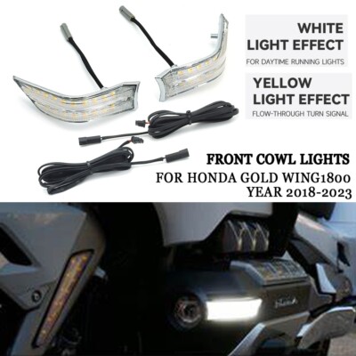 2018-2024 Engine Cowl Light Decorative LED Fog Lights For Honda Gold Wing GL1800