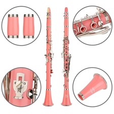 B Flat Clarinet Set with Stand Cleaning Cloth
