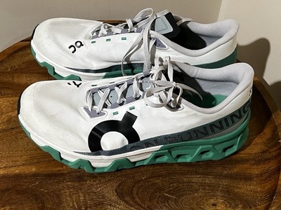 On Cloudmonster Hyper Men's Running Shoes Size 12 White And Green