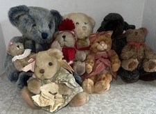 Lot 7 Russ Teddy Bear Plush Stuffed Animals Toys Lamb Orange Cat 1 Hugfun