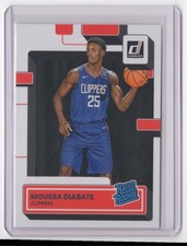 2022-23 Rated Rookie Moussa Diabate Rookie Los Angeles Clippers #237