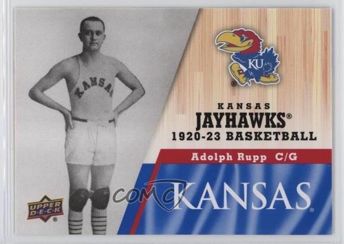 2013 Upper Deck University of Kansas Adolph Rupp #6 | eBay