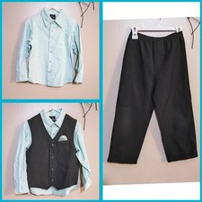 TFW Boy's 3 Piece Suit Vest Sz 5T