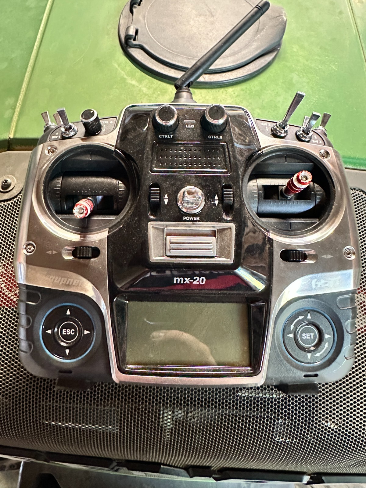 Graupner mx‑20 HoTT 12‑Channel Transmitter – Fully Working, excelent Condition
