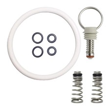 Ball Lock Corny Keg Rebuild Kit Replacement O-Ring Set, PRV, and Poppet Set.