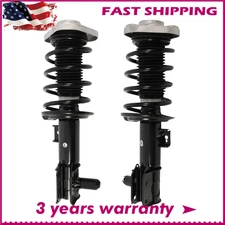 For Mercedes W218 W212 CLS63 E63 AMG 6.3L RWD Front Shocks Struts Assys w/ADS