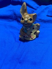  Hand crafted rare vintage pendelfin gussie rabbit. 