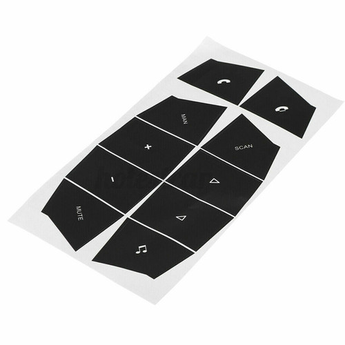 Lenkrad Schalter Knopf Reparatur Aufkleber Fit für Porsche Cayenne ab 2003-2006 - Bild 2 von 5
