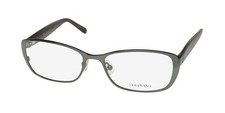 NEW VERA WANG V378 EYEGLASS FRAME GN WOMENS CAT EYE METAL  PLASTIC 51-16-135