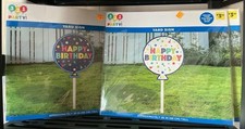 3 2 1 Party Happy Birthday Yard Sign New In Package