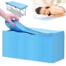 100 Pcs 31.5" x 71" Disposable Bed Sheets Waterproof Massage Table Sheets Non...