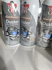 Dust - Off / Falcon Dust-Off Electronics Compressed Gas Duster, 10oz - 3 Pack
