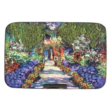 Monarque Armored Wallet, Monet Garden