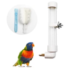 Automatic Bird Water Bottle - No Drip Hanging Drinker for Small Pets Birds Pa...