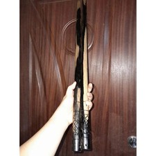 Pair (2 pieces) Kamagong Arnis Escrima Kali Baston Martial Arts Sticks with Case