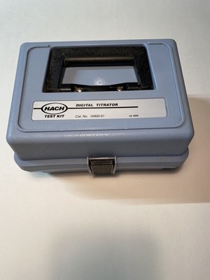 HACH 16900 DIGITAL TITRATOR ALKALINITY TEST KIT AL-DT 20637-00