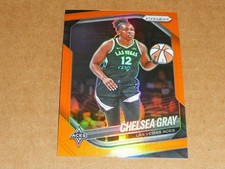 2025 Panini Prizm WNBA CHELSEA GRAY ORANGE PRIZM ACES 96/99 #111