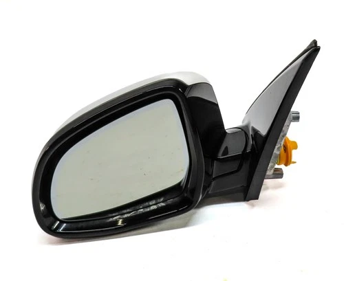 14-16 BMW X5 F15 FRONT LEFT PFOLD MEMORY HEAT AUTO DIM TILT DOOR MIRROR (White)