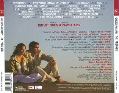 RUPERT GREGSON-WILLIAMS - THE PRISONER [ORIGINAL MOTION PICTURE SOUNDTRACK] NEW