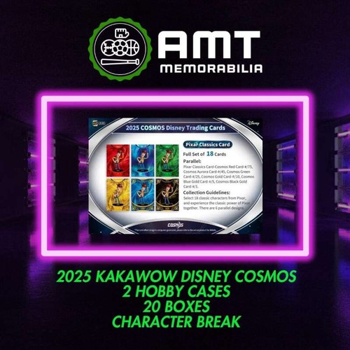 Heimlich 2025 Kakawow Disney Cosmos 2x Case 20x Box Break #3