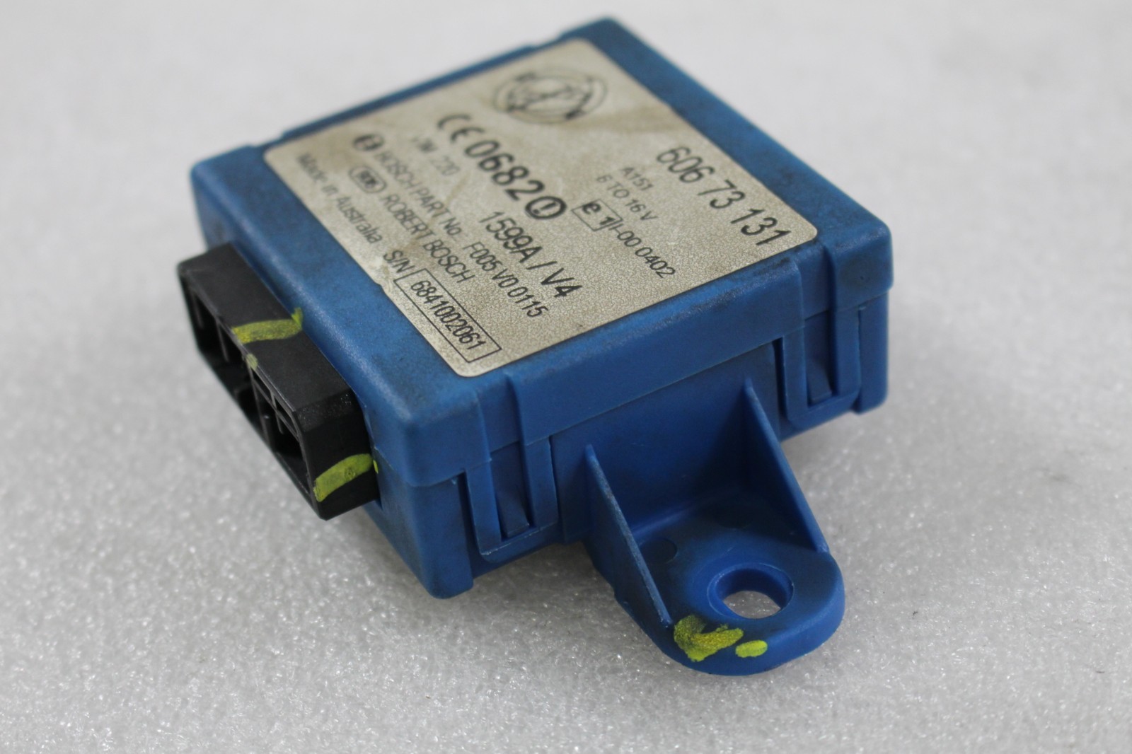 Ferrari F430 Coupe, Spider, Alarm Control Module, Smoke Dmg, Used, P/N 60673131