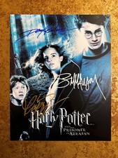 🪄 Harry Potter  Azkaban Trio Signed 8x10 Photo Radcliffe Watson Grint COA