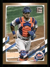 2021 Topps Gold #127 Wilson Ramos /2021 New York Mets TW4090