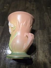 Roseville Art Pottery Pink Iris Vase 914-4
