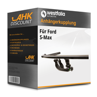für Ford S-Max 01.2015-04.2023 Westfalia AnhäNgerkupplung Abnehmbar NEU