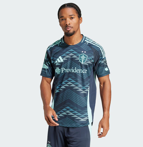 Seattle Sounders FC adidas 2025 The Salish Sea Kit Authentic Jersey - Blue
