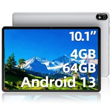2026 Android 13 Tablet 64GB ROM 10 inch WiFi 6000mah Dual Camera Touch WIFI HD