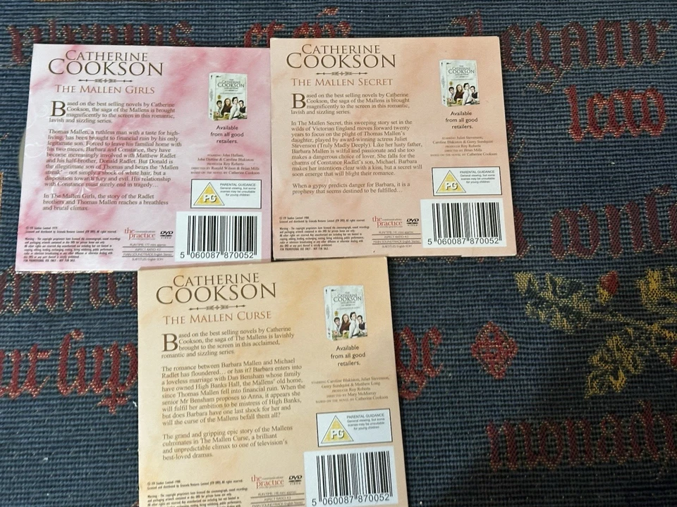 Daily Mail DVD's x 3 Catherine Cookson's The Mallens PG - Image 2 of 2