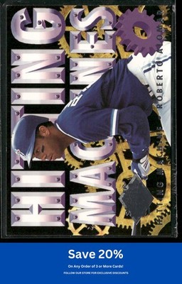 Roberto Alomar 1994 Ultra #1 Hitting Machines Toronto Blue Jays E75