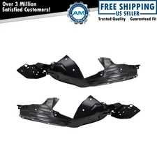 Front Inner Fender Liner Set For 2009-2013 Honda Fit HO1248132 HO1249132