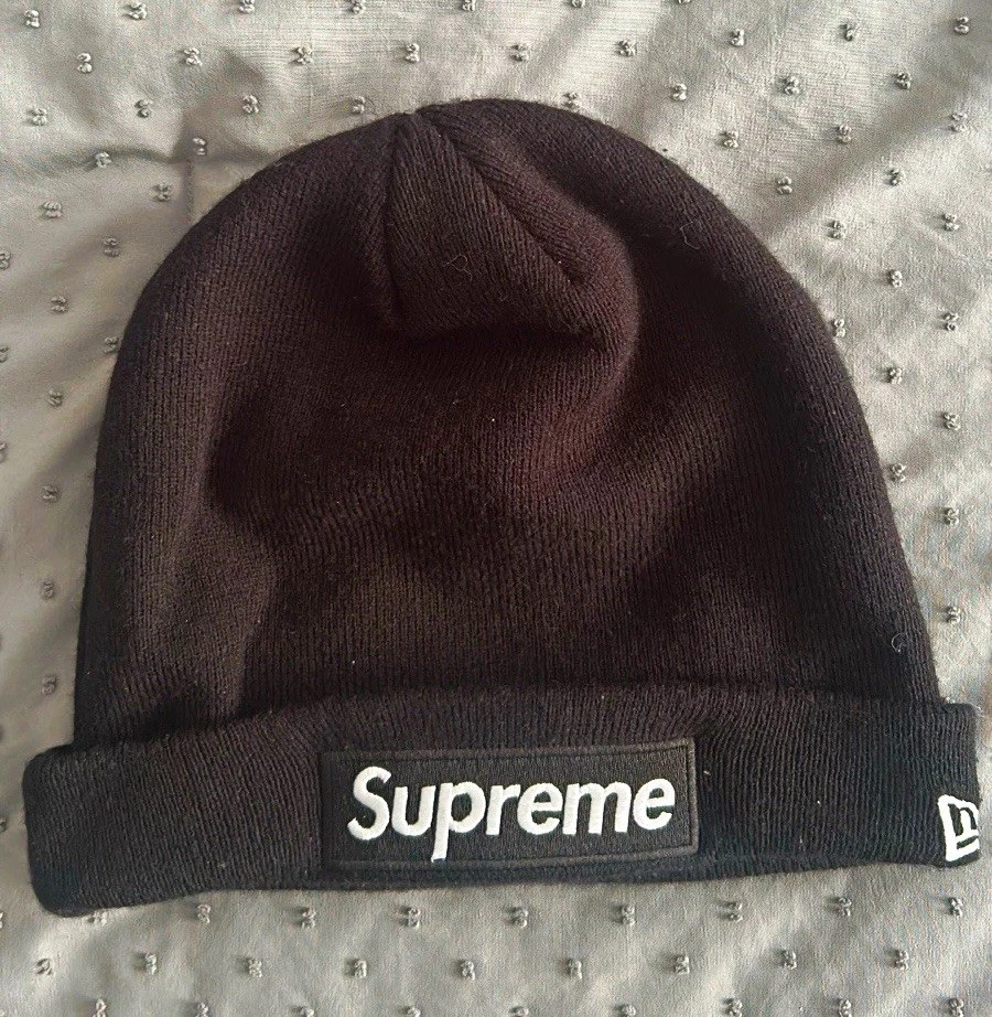 Supreme Beanie Black Hats for Men for sale | eBay