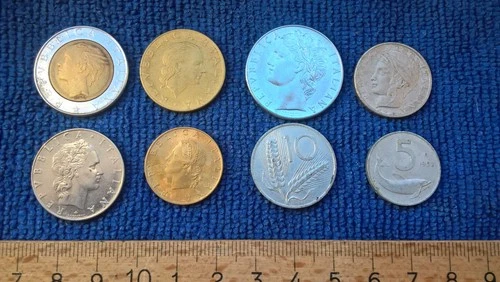 38/a- Italy Coins › Repubblica Italiana › 1946 - 2001