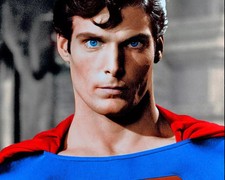 GLOSSY PHOTO PICTURE 4x6 Christopher Reeve Superman Blue Eyes