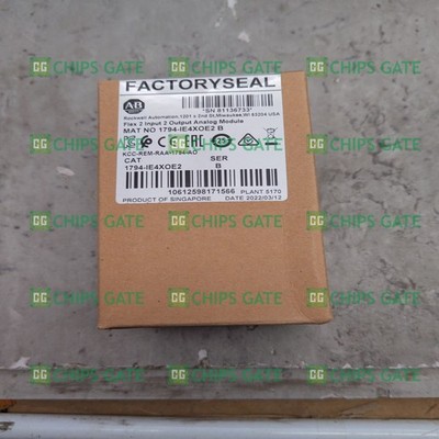 New 1794-IE4X0E2 FLEX I/O ANALOG MODULE 24VDC